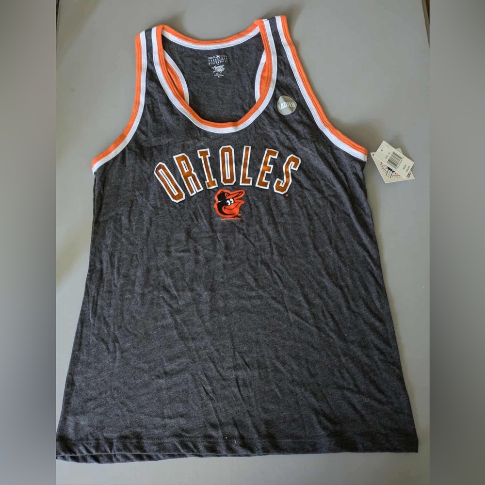Orioles Women's Black Tank Top